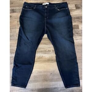 Levi‎ Strauss Mid Rise Skinny Jeans Plus Size 24